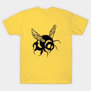 Save the Bees Old School Cartoon Style T-Shirt